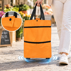 Einkaufstrolley faltbar mit Rollen – erweiterbar bis 5 kg