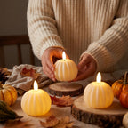 Flameless LED candles with flickering light – 6 designs, sets of 3 to 12 pieces