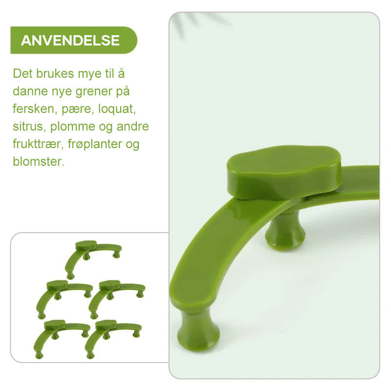 Adjustable plant support for training and growth guidance