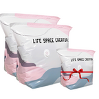 Vacuum storage bags for clothing and bedding