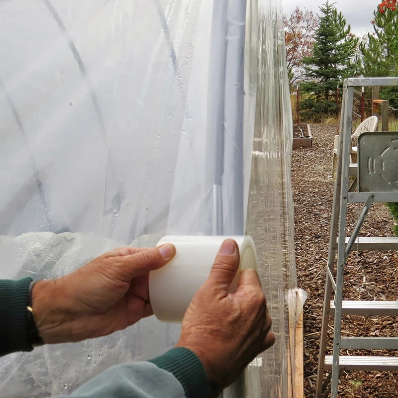 Gewächshaus Reparaturband transparent – Wetterfest für alle Breiten
