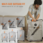 Vacuum storage bags with wireless pump