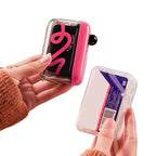 Zahnseide-Spender mit Knopfdruck