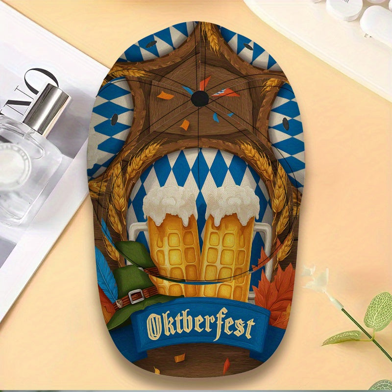 Baseball Cap with Oktoberfest Design – Adjustable Snapback