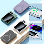 Powerbank 20000mAh kabellos mit 22,5W Schnellladung