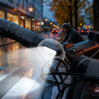 Fahrrad-Frontlicht LED 1000 Lumen, 180°, USB-C aufladbar mit 2000-mAh-Akku