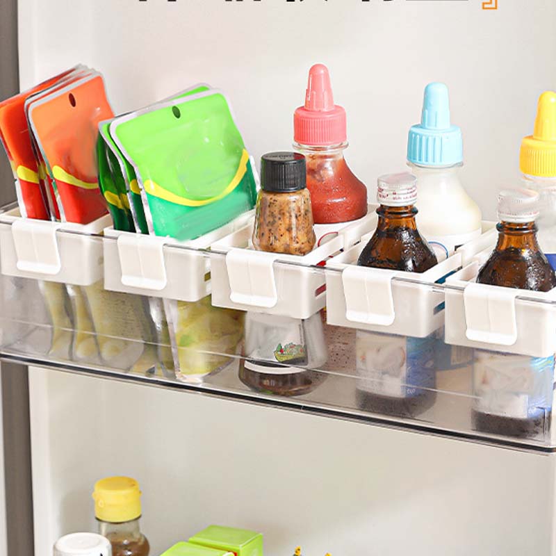 Adjustable Refrigerator Organizer – Order for Bottles and Spices