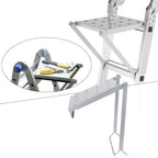 Steel Ladder Platform – Secure Stand on Any Ladder