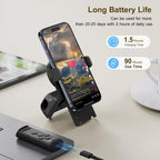 Smartphone Grip with Bluetooth Remote Shutter – Shake-Free Shots