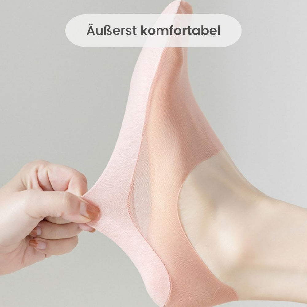 Unsichtbare Socken Ice Silk – ultraleicht und atmungsaktiv