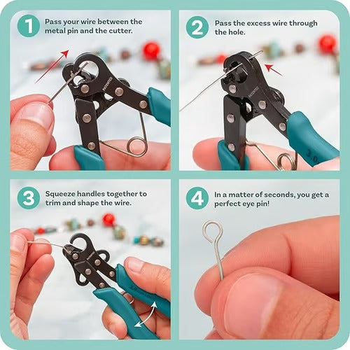 Jewelry Eyelet Pliers for Precise Wire Eyelets