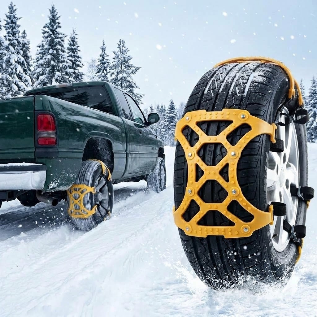 Schneeketten für PKW und SUV, Reifenbreite 165–265 mm