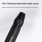 High-pressure spray gun with booster nozzle for car and garden