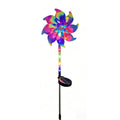Solar garden windmill with LED lighting – Colorful windmill