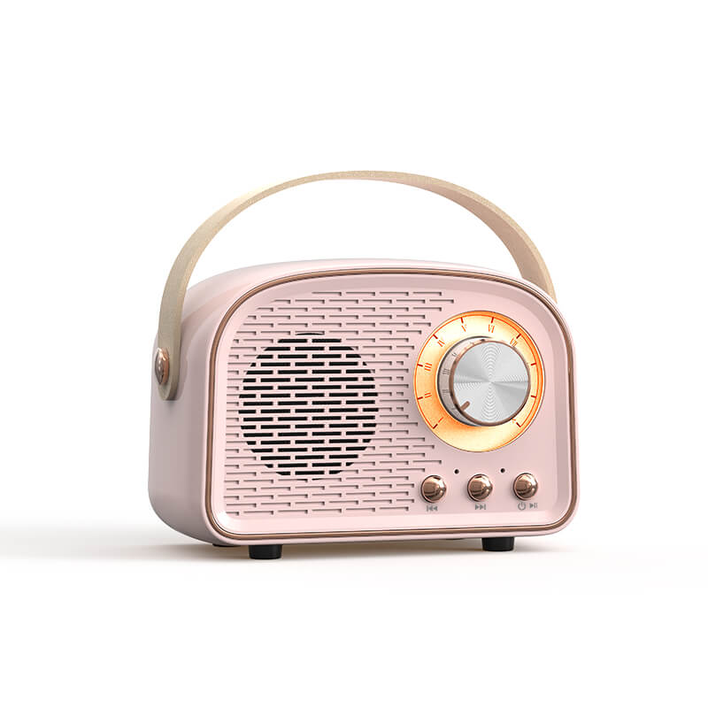 Bluetooth-Lautsprecher Retro-Design mit FM-Radio