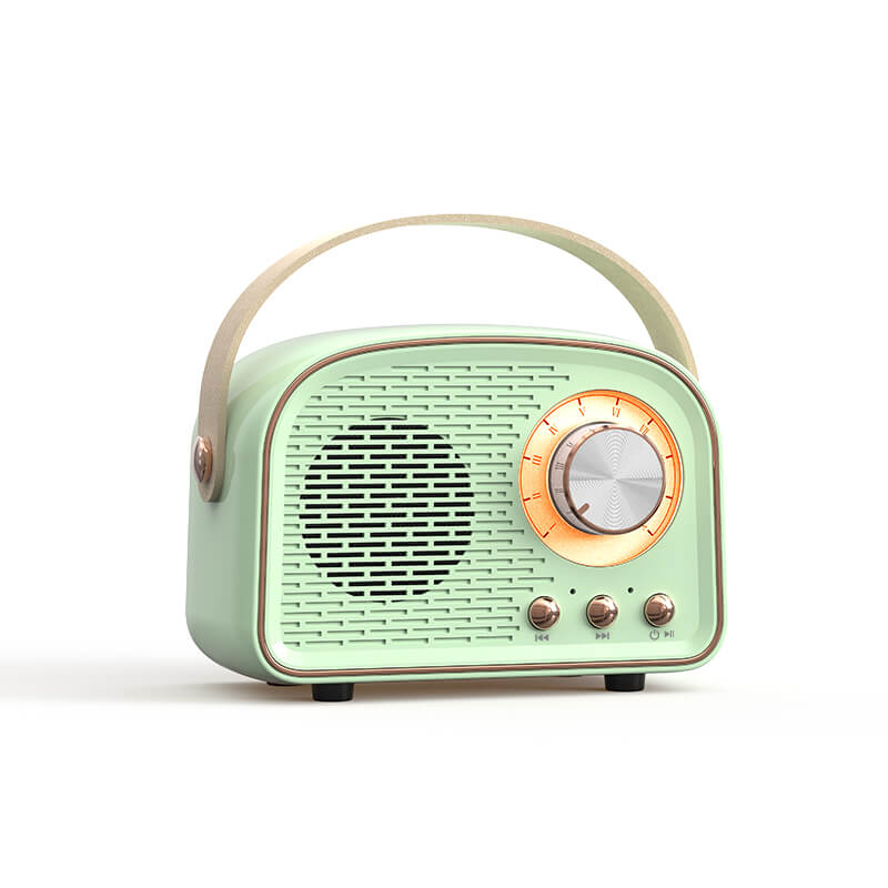 Bluetooth-Lautsprecher Retro-Design mit FM-Radio