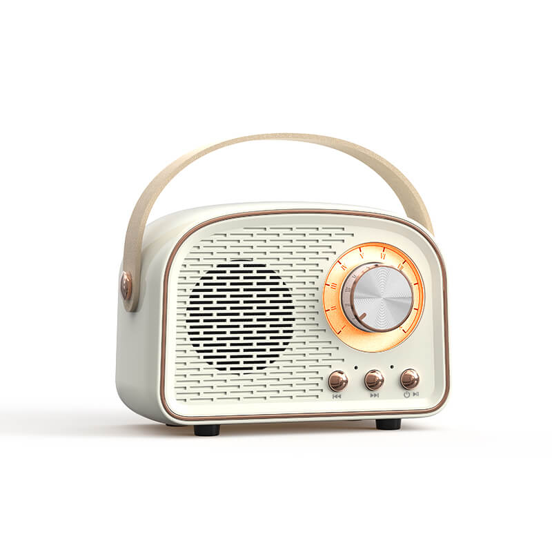 Bluetooth-Lautsprecher Retro-Design mit FM-Radio