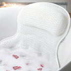 Ergonomic Bath Pillow with Neck Support – Mesh Material