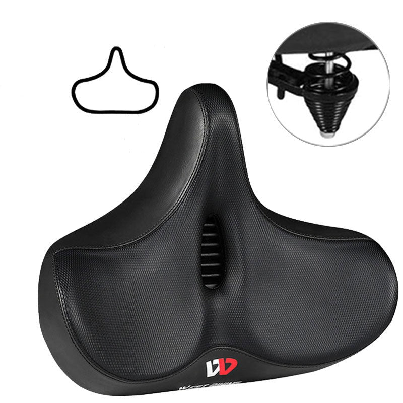 Ergonomisches Fahrradsattel extra breit und atmungsaktiv