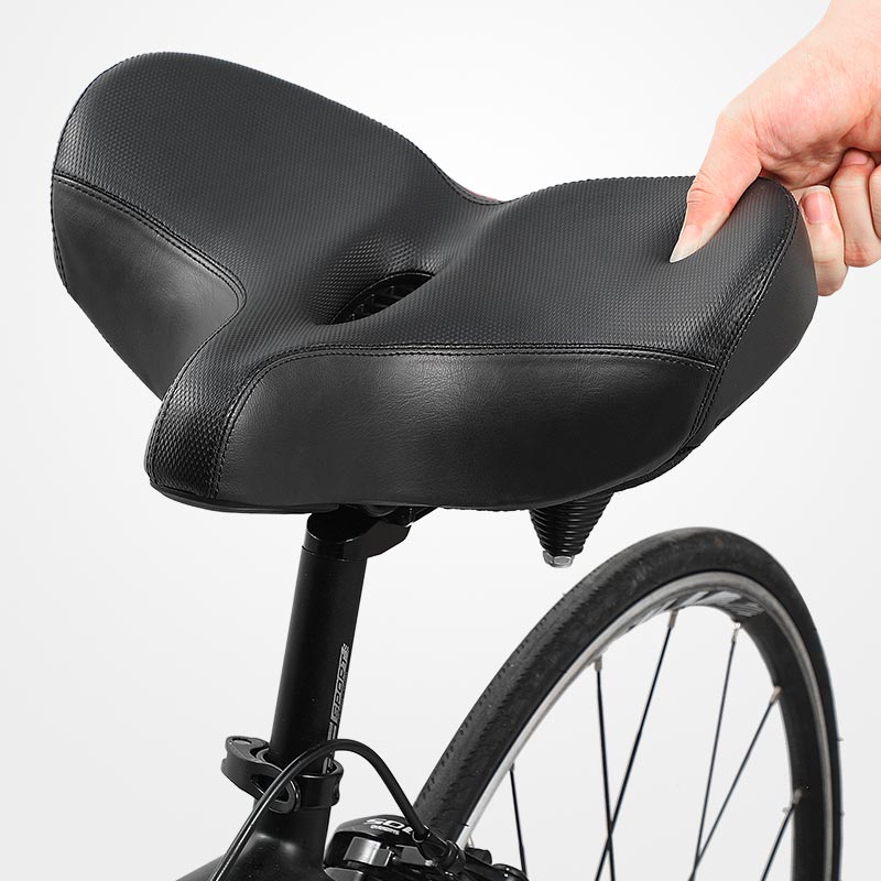 Ergonomisches Fahrradsattel extra breit und atmungsaktiv