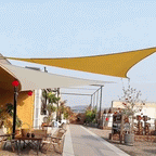 Triangular Sunshade Sail – UV and Weather Protection for Outdoors