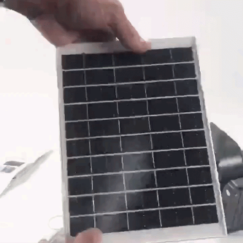4K Solar-Überwachungskamera mit Doppellinse & 360° Drehung