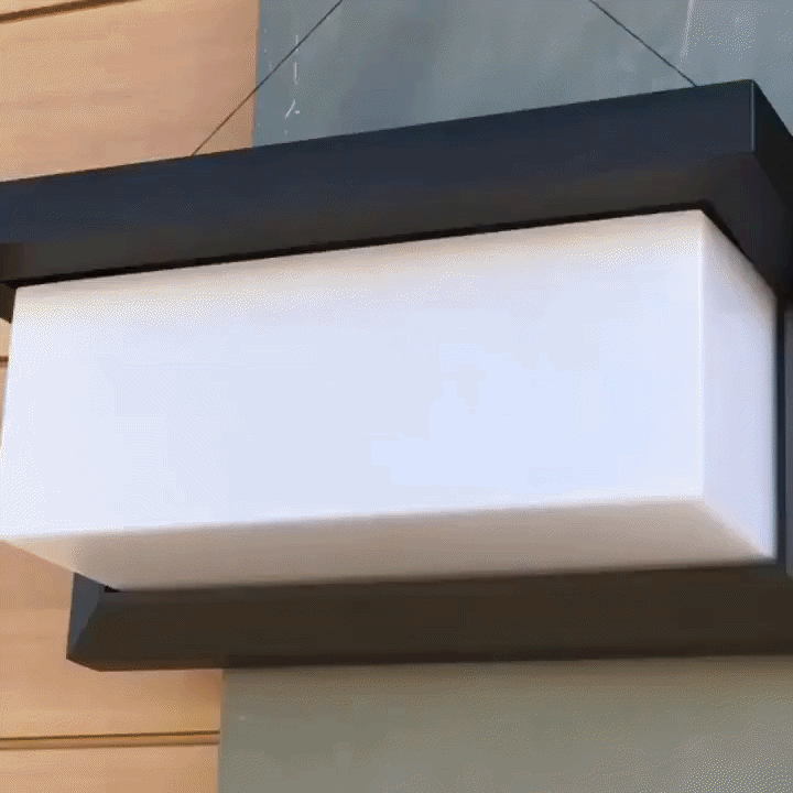 LED-Außenwandleuchte mit Bewegungsmelder IP65 wasserdicht