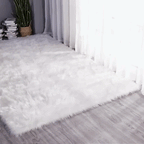 Gradient-Plüschteppich – Weich, Fusselfrei, Rutschfest