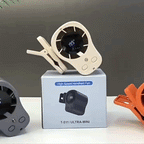 Auto-Ventilator mit Klemmhalterung – 3 Geschwindigkeitsstufen