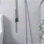 Floor mop with 180° rotatable head – Adjustable handle