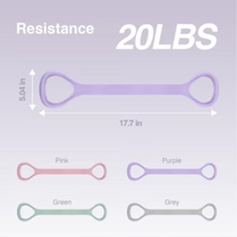 Resistance band with double loops