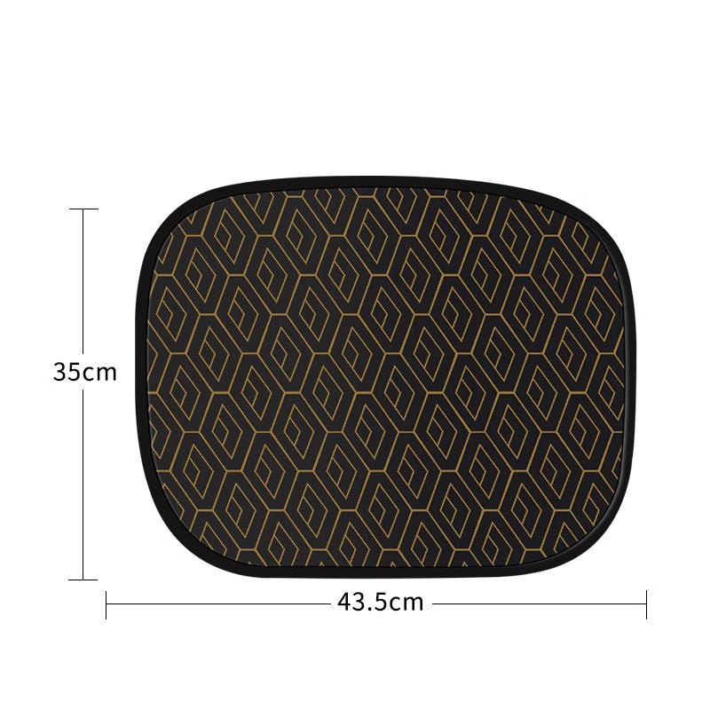 Car sunshade with UV protection – 4-piece set