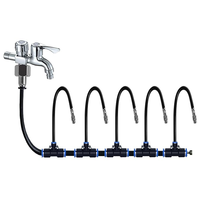 Irrigation system with adjustable sprayers