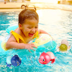 Wind-Up Swimming Turtle Bath Toy – Set of 6