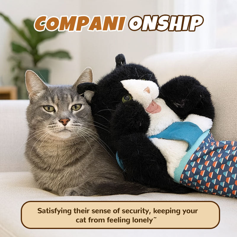 Cat Glove with Plush Toy – Play Without Scratches