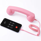 Retro-Telefonhörer mit ergonomischem Design