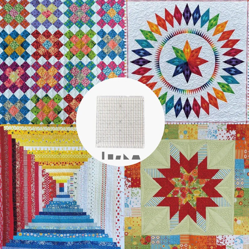 Quilt-Lineal 5-in-1 – Präzises Schneiden von Stoffen