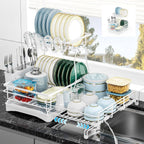 Pull-out 2-in-1 Dish Dryer with Drip Tray