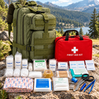 Notfallrucksack 20L mit Erste-Hilfe-Set und Zubehör