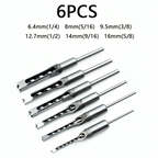 Wood Drill Bit Set Square Holes – Precision Drill Stainless Steel
