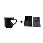 Thermoactive Ceramic Mug Heart Design – Color Change with Heat
