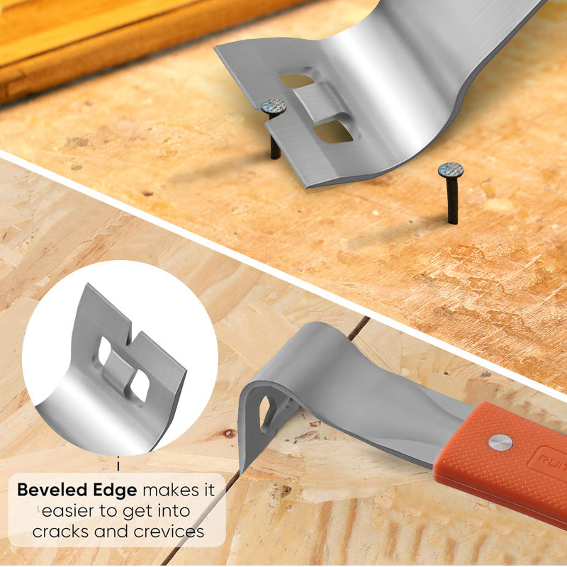 Break-off bar with non-slip grip – versatile tool