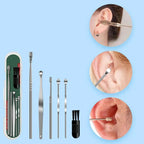 Stainless Steel Ear Cleaning Set – Gentle Ear Care Without Cotton Swabs
