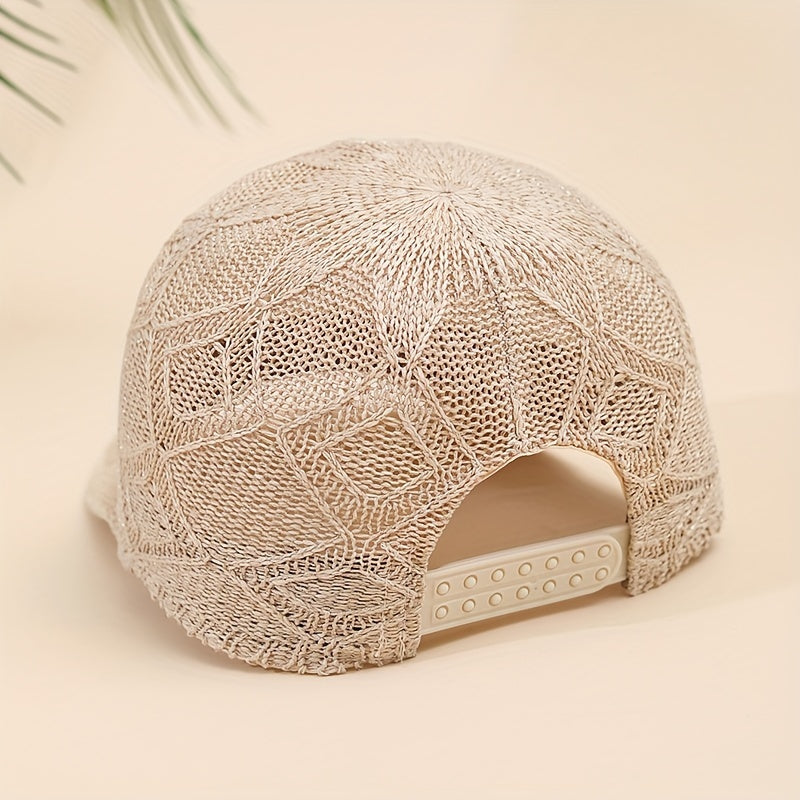 Baseball cap with mesh structure – breathable and adjustable