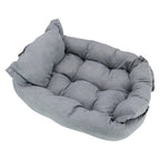 3-in-1 pet bed – Sofa, mat, or sleeping cave in one
