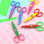 Pattern Scissors Set with 6 Scissors – Decorative Cuts for Kids