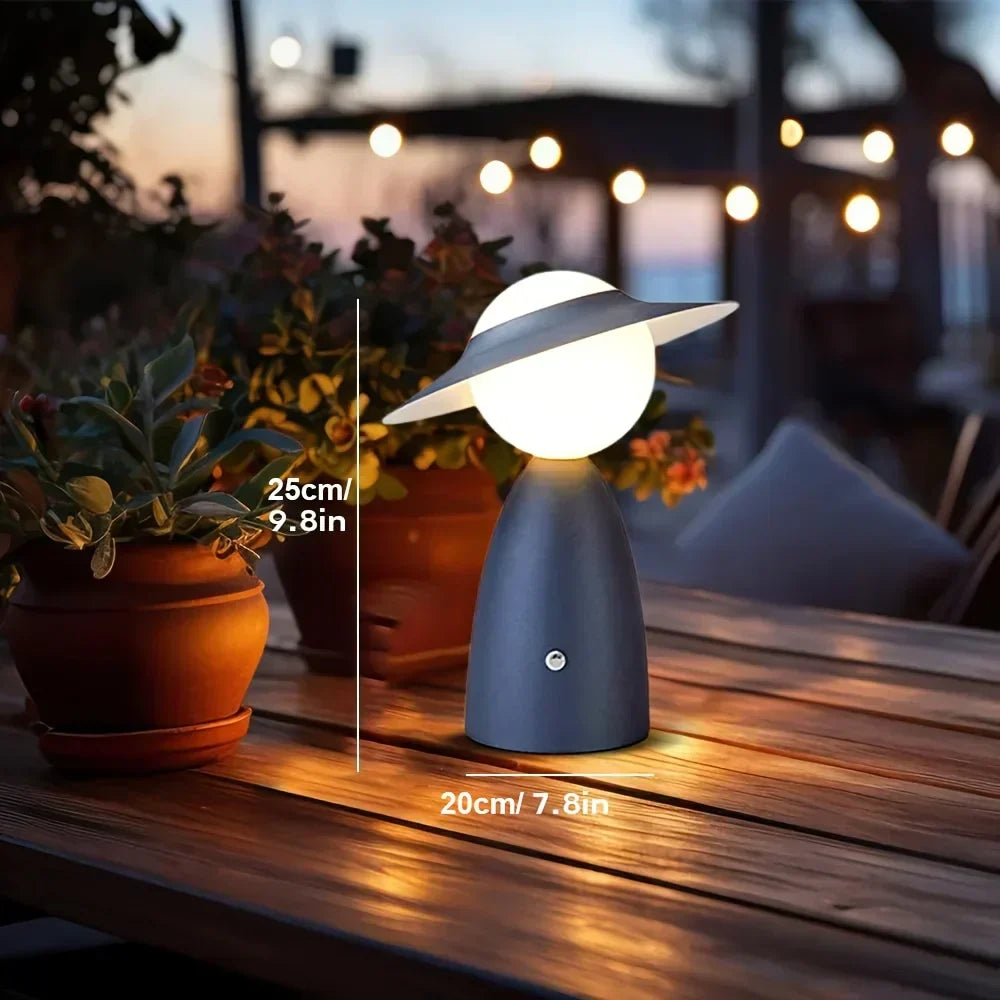 LED-Tischlampe kabellos mit Touch-Bedienung und Ladefunktion