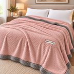 Plüsch Kuscheldecke Milchvelours – Ganzjahres Wohndecke