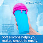 Slush maker cup with cooling core