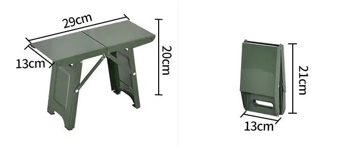 Klapphocker Outdoor faltbar mit Kissen